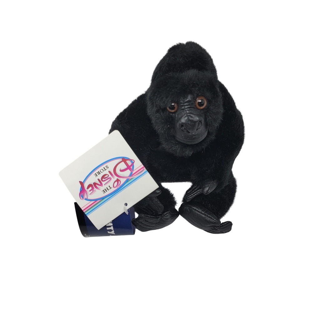 NWT Disney Bean Bag Beanie Plush Mighty Joe Young Gorilla 7" New‎